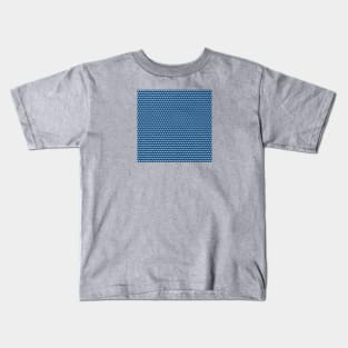 Ovals- Classic Blue Kids T-Shirt